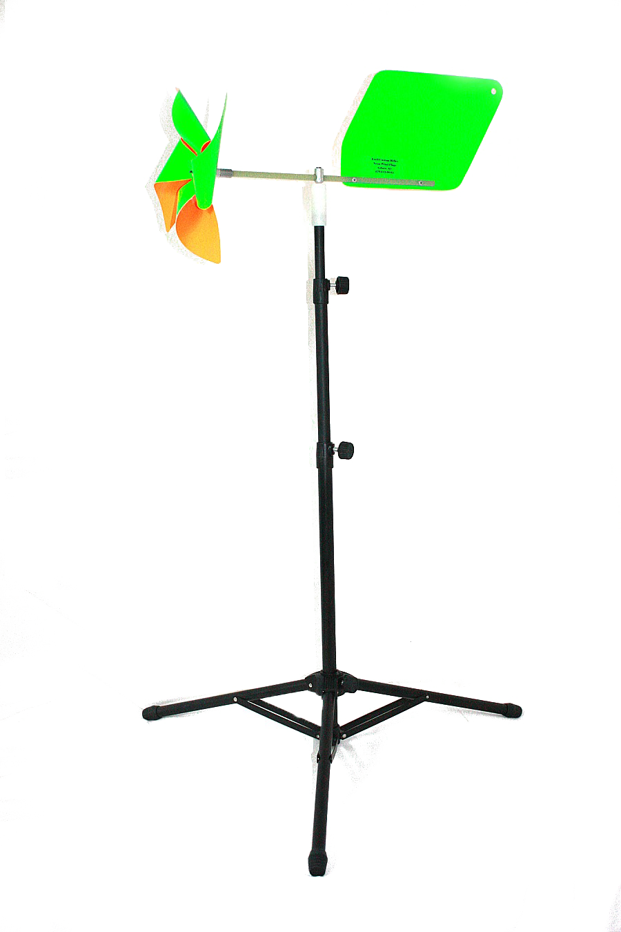 Ezell Neon Single Vane Wind Flags - Wind (900x1350), Png Download