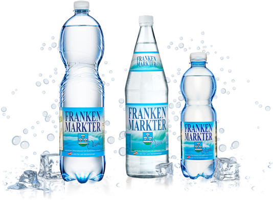 Frankenmarkter Mineralwasser In Drei Grössen - Ice Bag 2 Pack [23cm & 28cm ]- Hot And Cold Reusable (603x440), Png Download