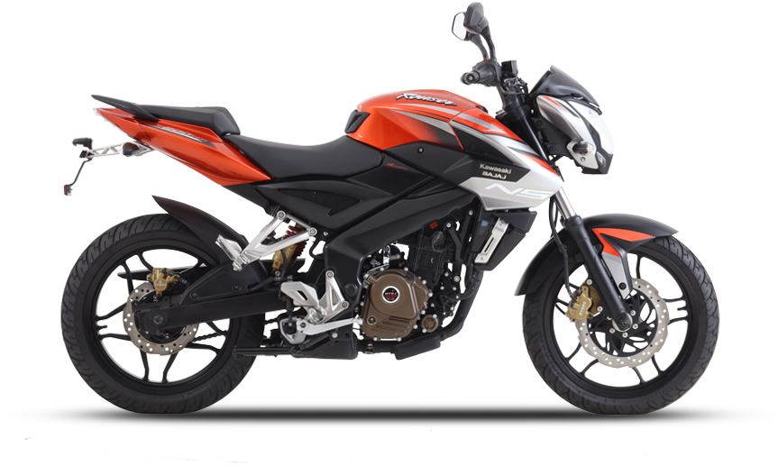 Kawasaki Regular Bikes - Pulsar Ns 160 Red (881x600), Png Download