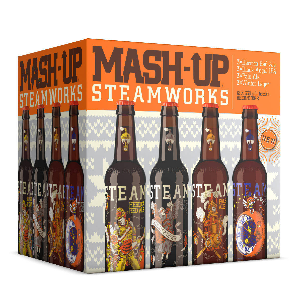 Medium Body With Hints Of Hazelnut, Toffee And Caramel - Mash Up Beer (1200x1200), Png Download