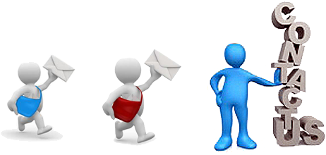 Contact Us - Contact Us Png Images For Website (540x230), Png Download