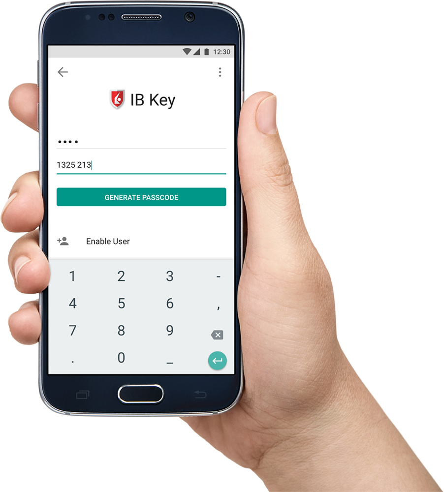 Interactive Brokers Trade On The Go - Hand Holding Phone Png (902x1000), Png Download