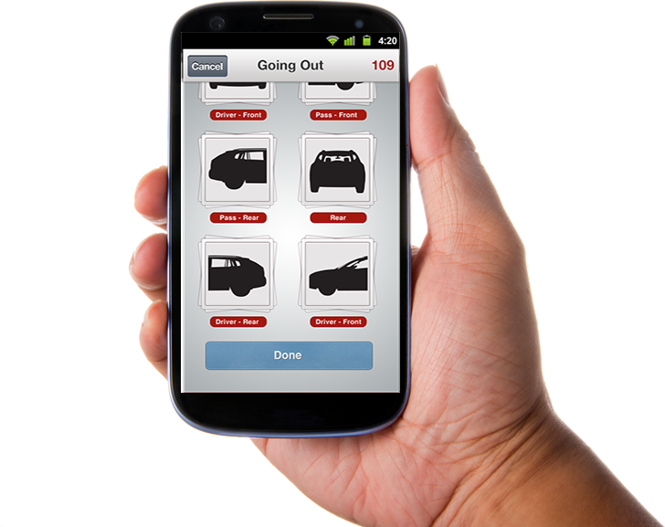 Phone In Hand - Mobile Phone (728x577), Png Download