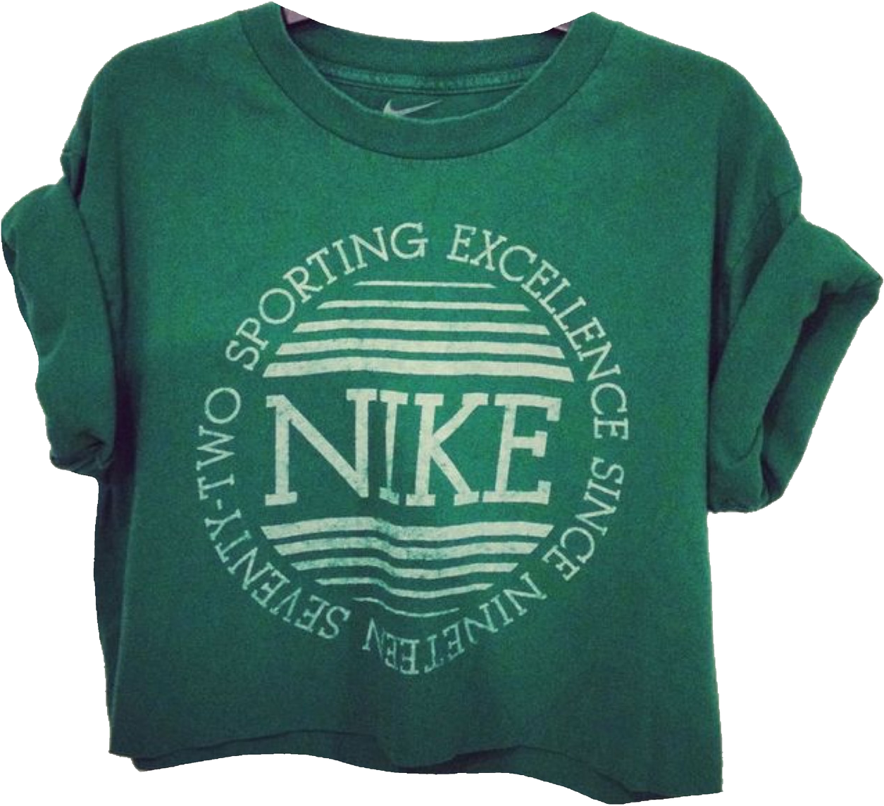 Pinterest @persimmon333 Yamagata, Bird Flying, Atypical, - Vintage Green Nike Shirt (1280x1219), Png Download