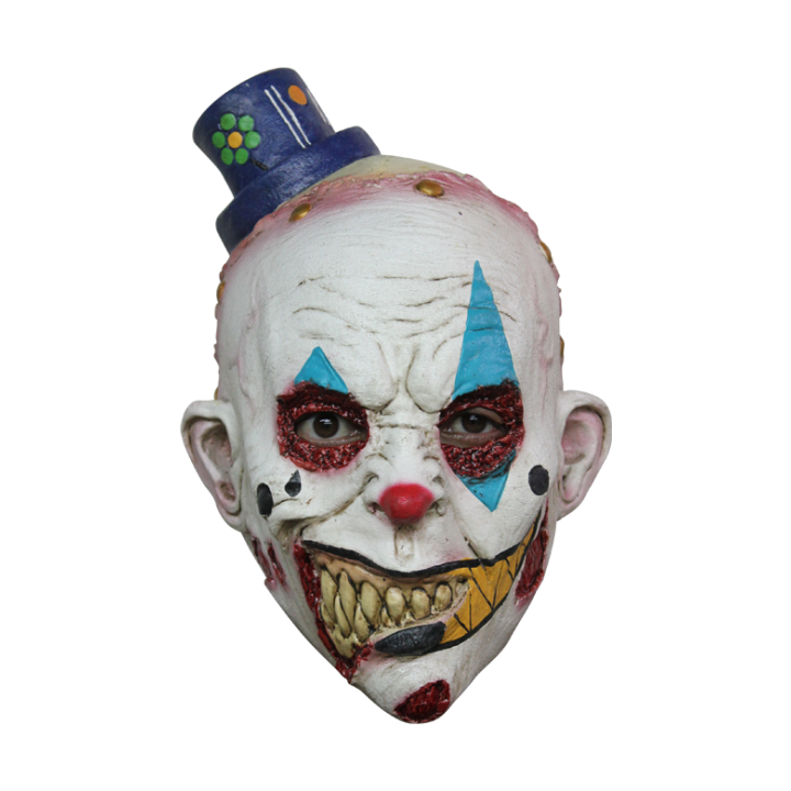 Childs Mimezack Clown Latex Mask - Transparent Clown Mask (720x720), Png Download
