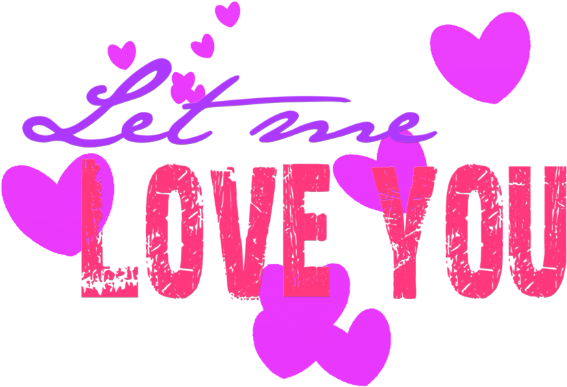 Posted By Rumi Bumrah At - Let Me Love You Png (900x623), Png Download