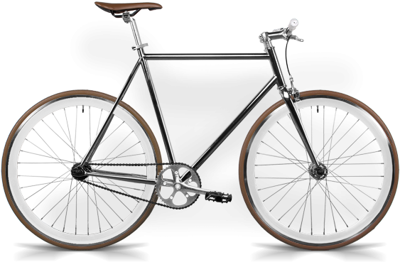 Designer Contest Broke Bikes - Single Speed Bike Gray (750x500), Png Download