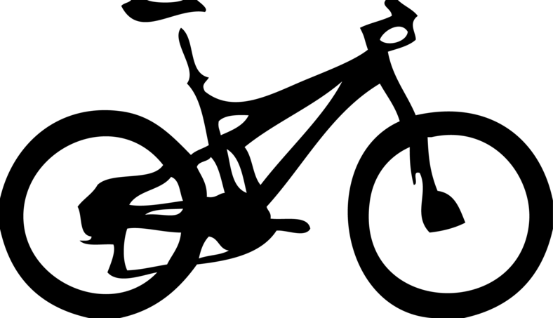 Black Mountain Bike Bicycle Bib (788x453), Png Download