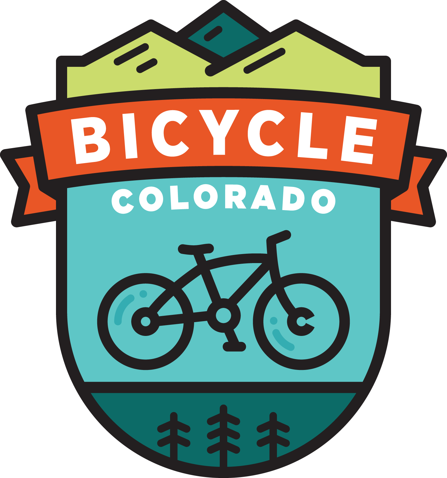 Clip Freeuse Download Bike Maps Bicycle - Bike To Work Day Colorado 2018 (1485x1588), Png Download