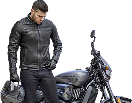 Leathers - Harley Davidson Rubai (462x360), Png Download