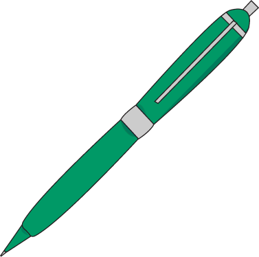 Ink Pen - Clip Art (377x374), Png Download