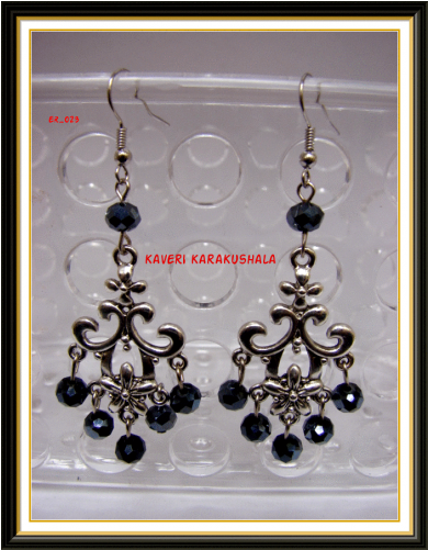 Fashion Tibetan Style Earrings - Earrings (500x500), Png Download