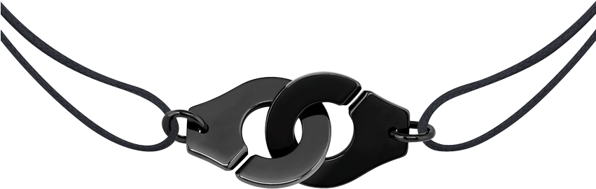 Menottes Dinh Van R20 Cord Necklace - Collier Menotte Dinh Van (850x850), Png Download