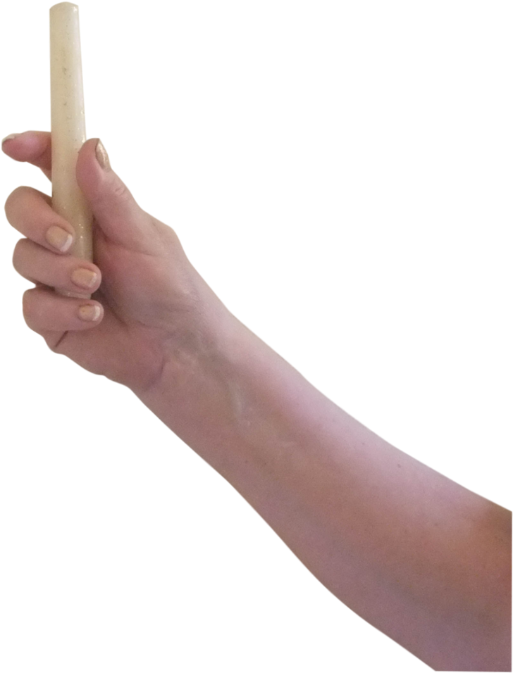 Hand For The Sword - Candle (774x1031), Png Download