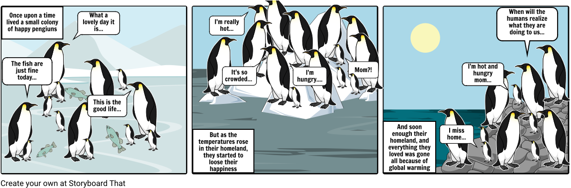The Effects Of Global Warming - Cartoon (1164x385), Png Download