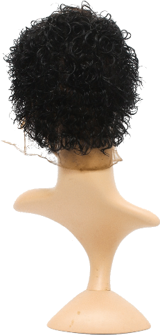 Full Lace Curly Hair Wig For Men's - Lace Wig (500x500), Png Download