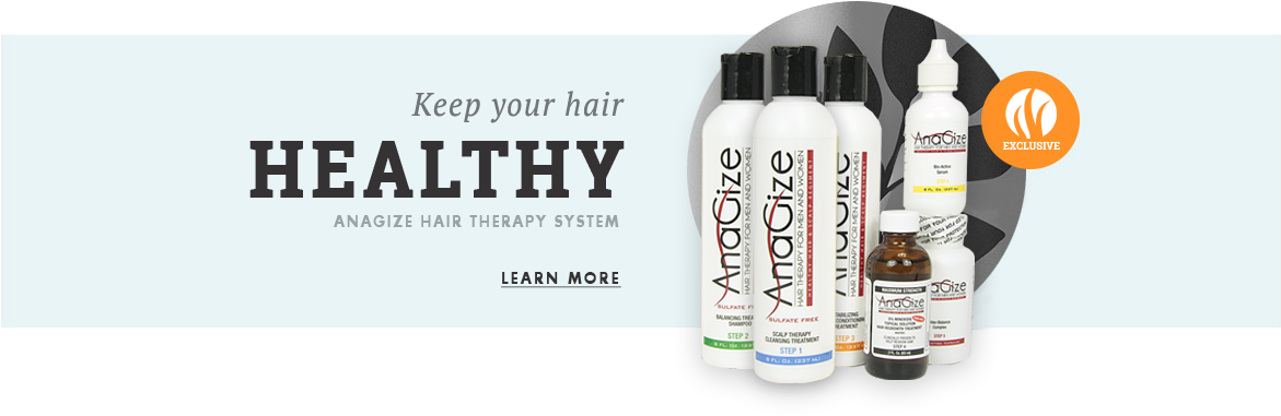 Hair Loss Treatment Tupelo Mississippi - Anagize Scalp Therapy Cleansing Treatment 240ml (1170x430), Png Download