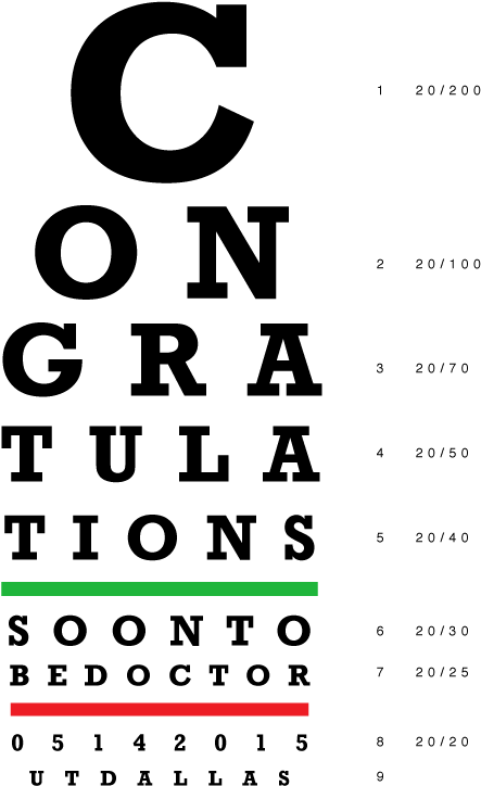 House Doctor - Eye Test Tea Towel (612x792), Png Download