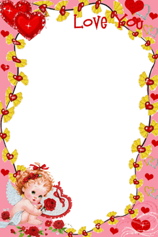 Love Wedding Frames - Bingkai Foto Untuk Edit Foto Di Hp (320x480), Png Download