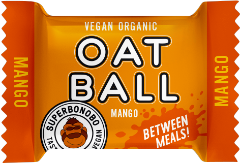 Oatball - Mango - Orange (480x326), Png Download