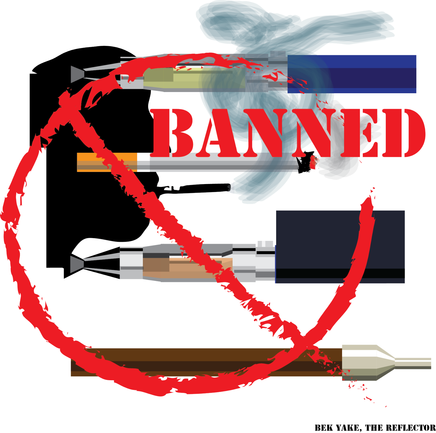 Smoking Ban At Msu - Forex Bank (1443x1435), Png Download