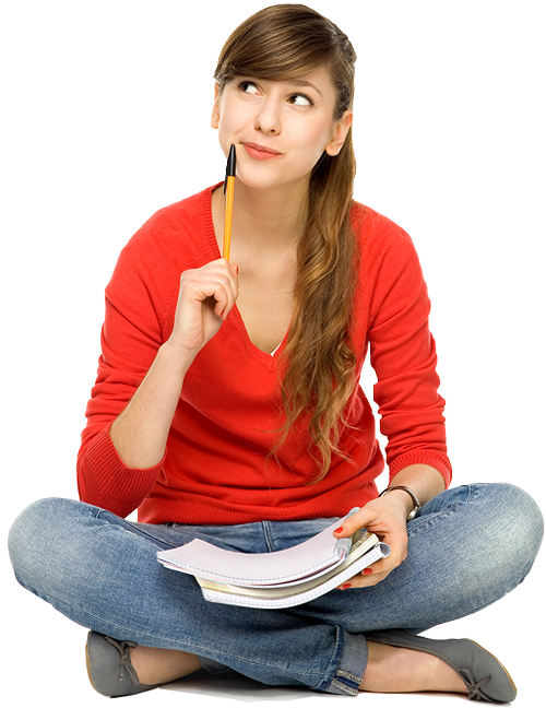 Female Student Png Image - Student Png (500x648), Png Download