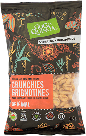 Crunchies Original - Gogo Quinoa (500x500), Png Download