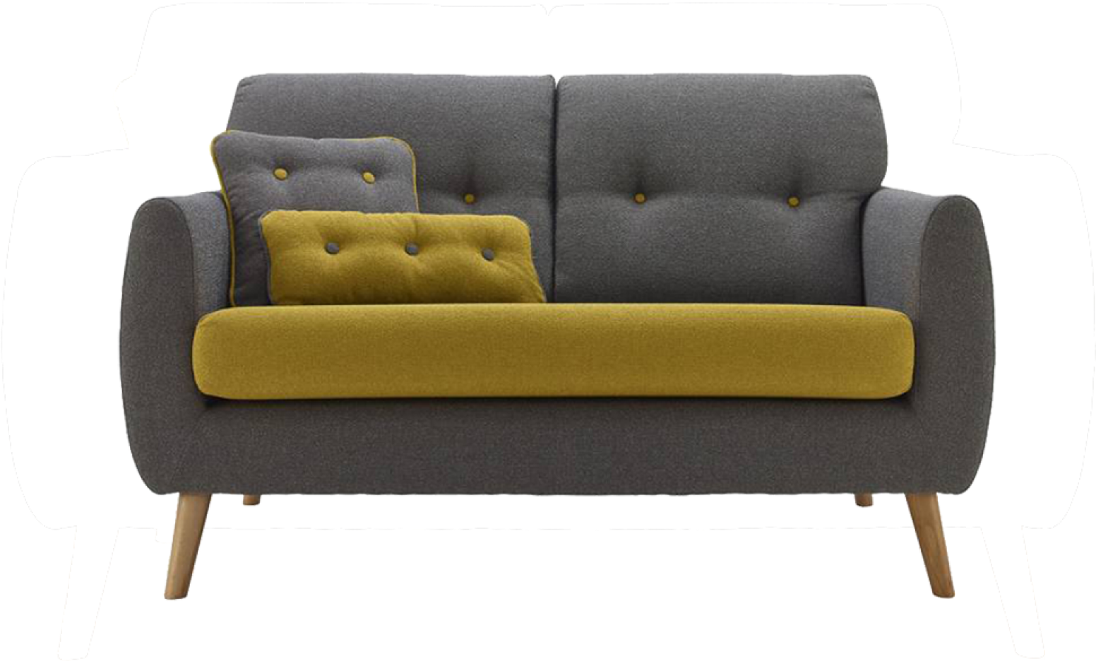 G Plan Vintage The Sixty Three Small Sofa (1600x1600), Png Download