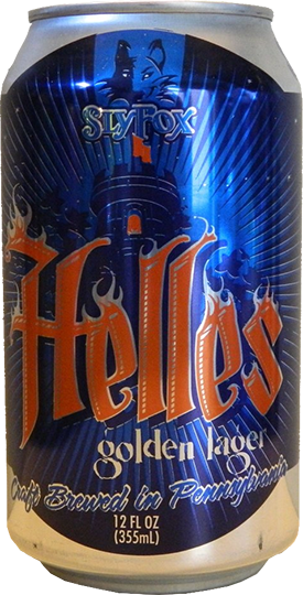 Sly Fox Helles Gold - Caffeinated Drink (275x540), Png Download