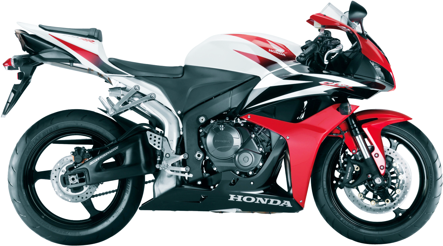 Honda Cbr Red And White Motorcycle Bike Png Image - Red And White Motorcycle (1598x920), Png Download