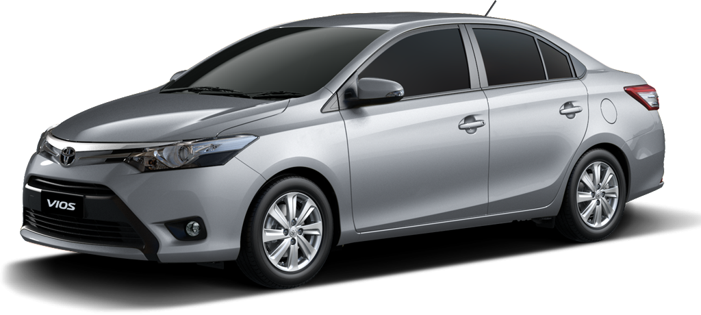 New Upcoming Luxury Sedan Toyota Vios - Toyota Vios 2016 Silver (1024x460), Png Download
