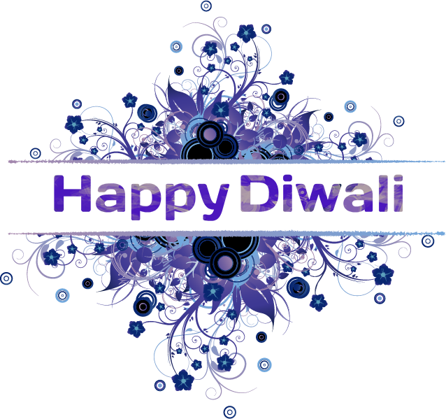 Happy Diwali Png Transparent Image - Thank You! : Flowers Picture Card (638x599), Png Download