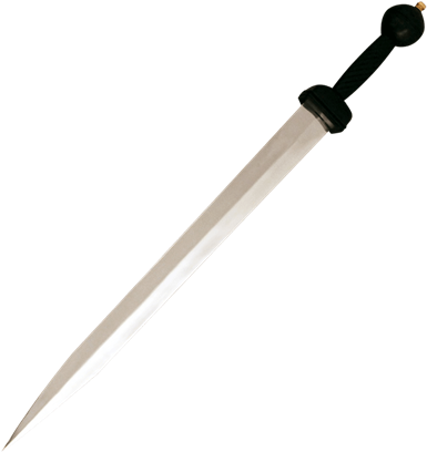 Black Caesarean Gladius - Honing Steel (415x415), Png Download