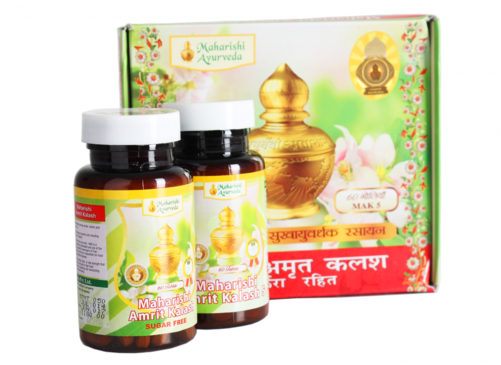 Maharishi Amrit Kalash - Maharishi Vedic Approach To Health (500x500), Png Download