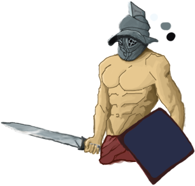 Clerilcalamitystudio On Twitter - Hunting Knife (432x533), Png Download