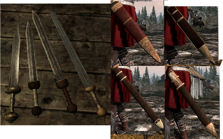 Swords ] (900x580), Png Download