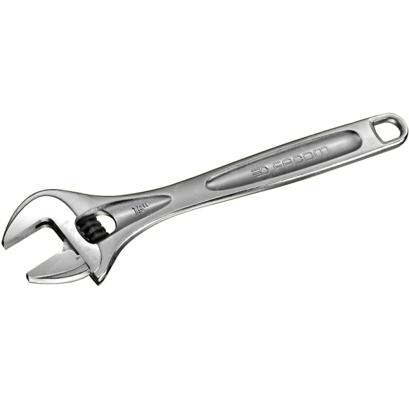 Free Png Wrench - Facom 113a.6c 6" Chrome Adjustable Wrench (480x480), Png Download