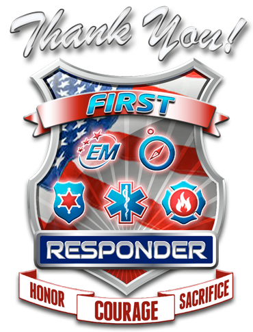 Welcome To Thank You First Responder - Thank You Emergency Responders (370x485), Png Download