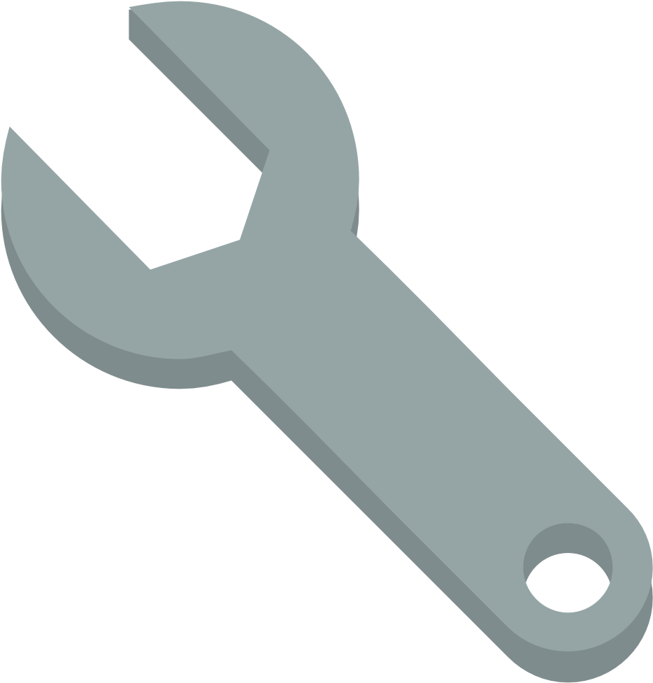 Wrench Icon - Ico Schraubenschlüssel (1024x1024), Png Download