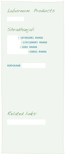 Laburnum Products Nirvikaar Shradhanjali Dharti- Interiors - Paper (253x598), Png Download