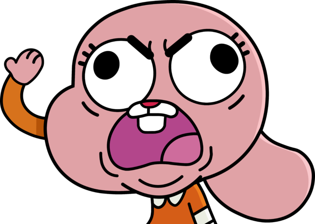 Anais - Amazing World Of Gumball Season 6 Ep 15 The Brain (640x456), Png Download