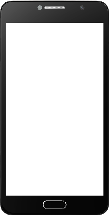 Flash Plus - Android Phone Screen Png (456x895), Png Download