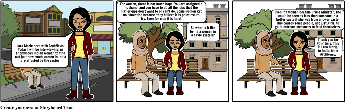 Interviewing Women In India - Cartoon (1164x385), Png Download