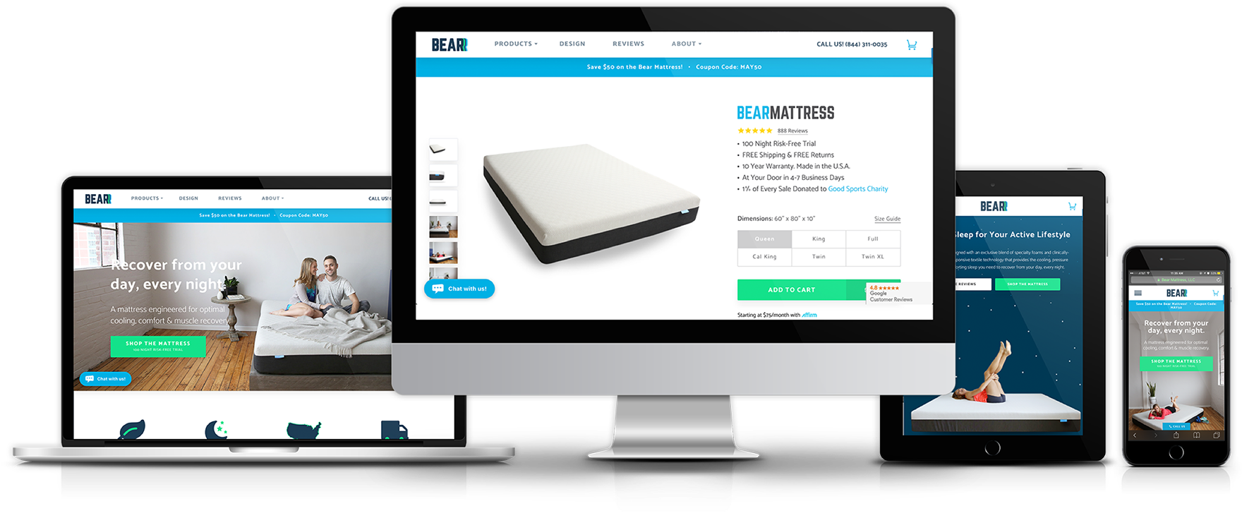 Ecommerce Web Design & Development Services - Hotel (1760x734), Png Download
