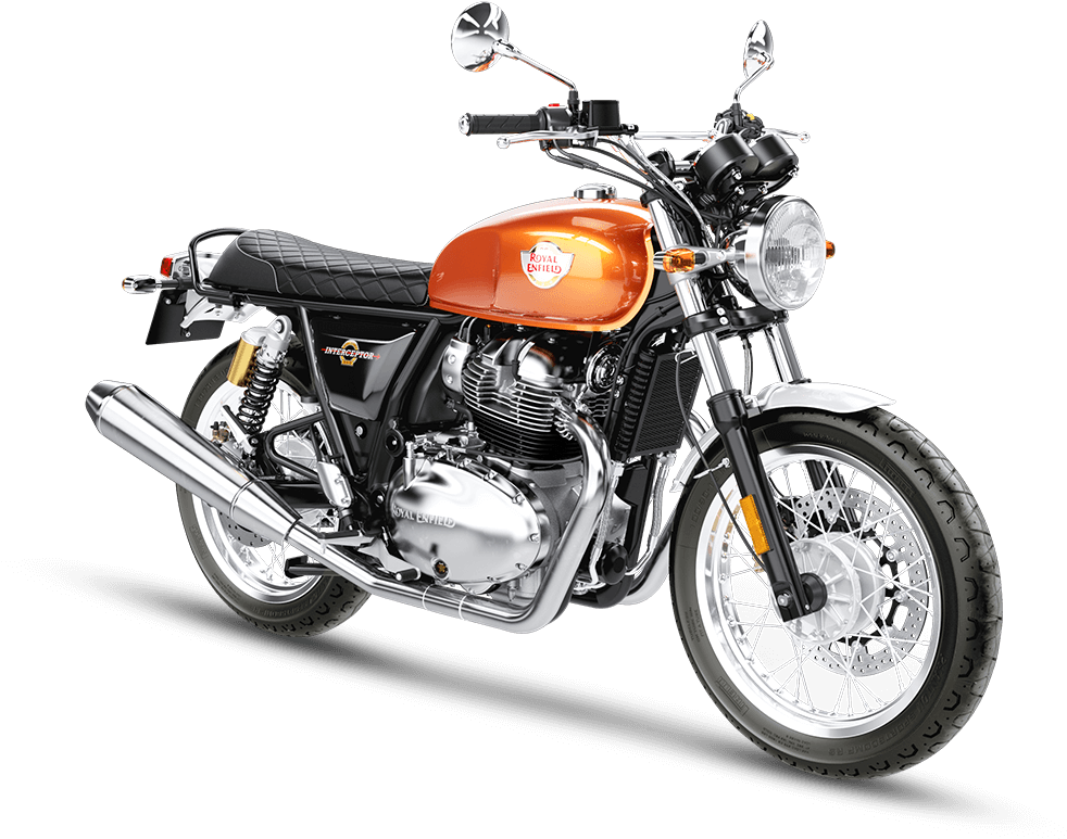 Lamba Enfield Source - Royal Enfield Interceptor 650 Review (1200x800), Png Download