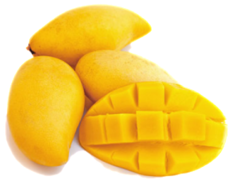 Mango Dices - 泰国 芒果 (500x400), Png Download