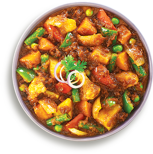 Mixed Vegetable - Tata Masala (533x562), Png Download