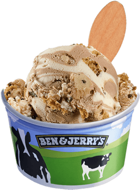 Chip Off The Dough Block™ Bulk - Chip Off The Dough Block Ben And Jerry's (374x393), Png Download