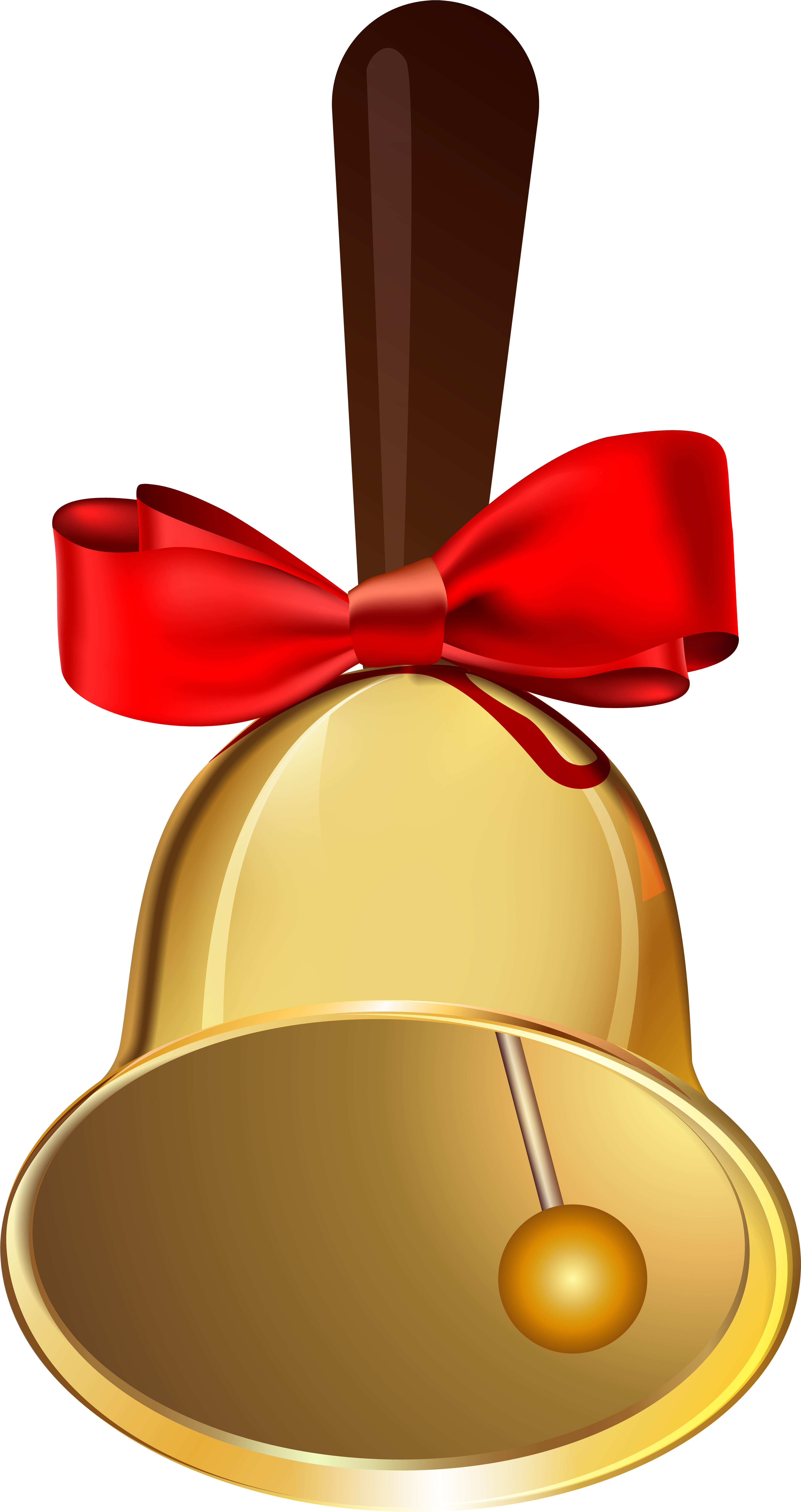 Gold Bell Png Clip Art Imageu200b Gallery Yopriceville - Bell Clip Art (4313x8000), Png Download