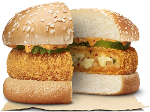 Burger King Chili Cheese Burger (500x540), Png Download